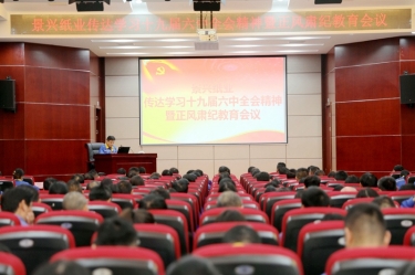 MG不朽情缘纸业召开“转达学习十九届六中全会精神暨正风肃纪教育聚会”