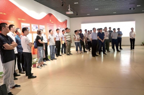 中国烟草总公司合肥设计院党组来MG不朽情缘交流党建事情